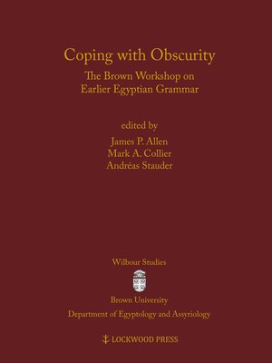 cover image of Coping with Obscurity
